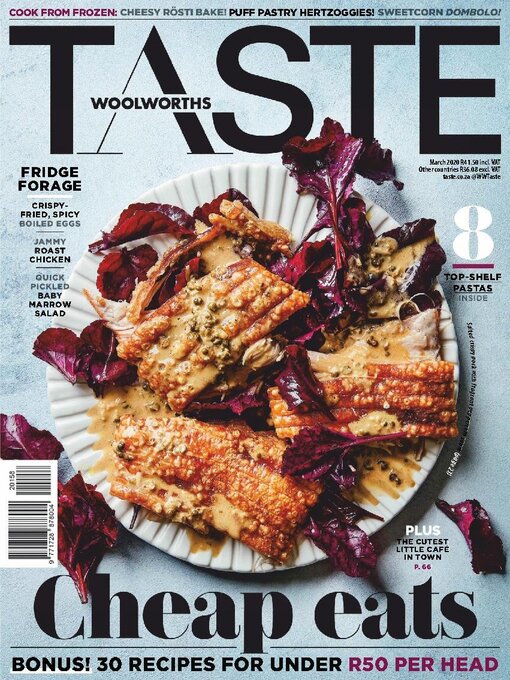 Title details for Woolworths TASTE by New Media A Division of Media 24 (Pty) Ltd - Available